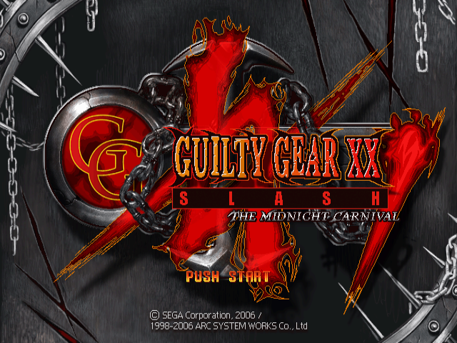 Guilty Gear Xx Slash — sstitle (JP)