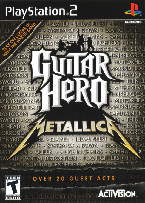 Guitar Hero - Metallica box art