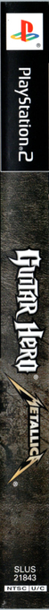 Guitar Hero - Metallica — box-2D-side (US)