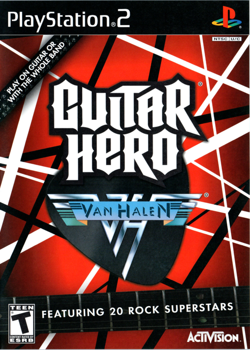 Guitar Hero - Van Halen box art