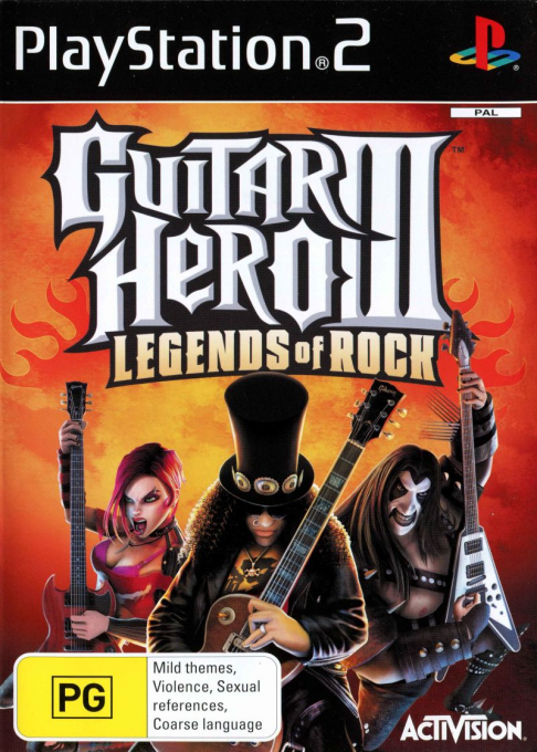 Guitar Hero 3 - Legends Of Rock — box-2D (AU)