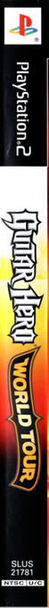 Guitar Hero - World Tour — box-2D-side (US)