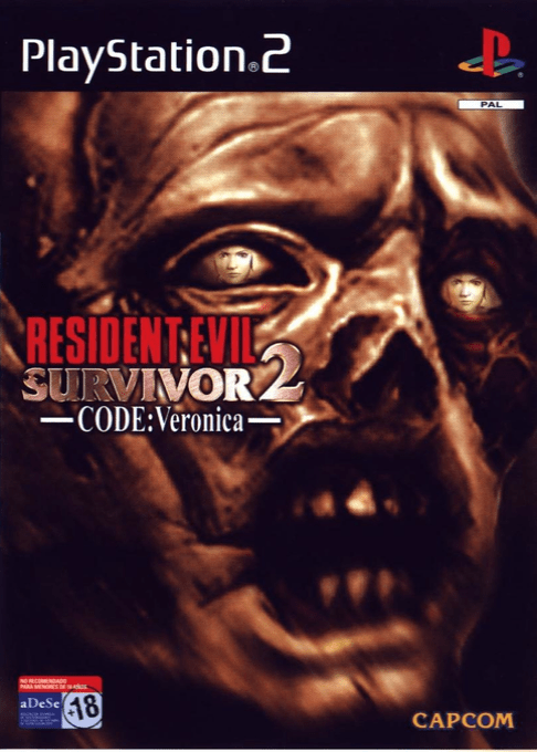 Resident Evil - Survivor 2, Code, Veronica — box-2D (SP)