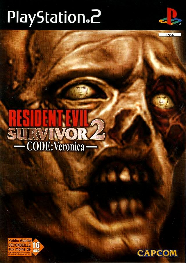 Resident Evil - Survivor 2, Code, Veronica — box-2D (FR)