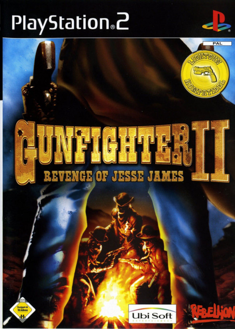 Gunfighter 2 - Revenge Of Jesse James — box-2D (DE)