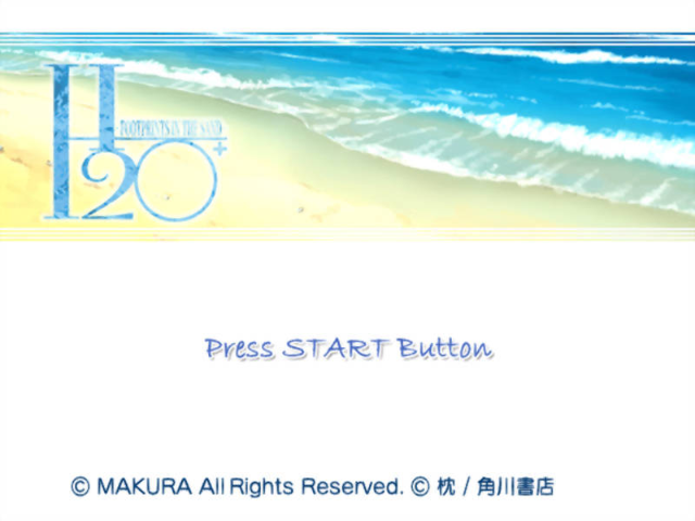 H2o+ Footprints In The Sand — sstitle (JP)