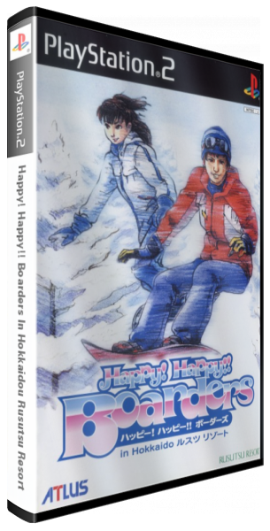 Happy! Happy!! Boarders In Hokkaidou Rusutsu Resort — box-3D (JP)