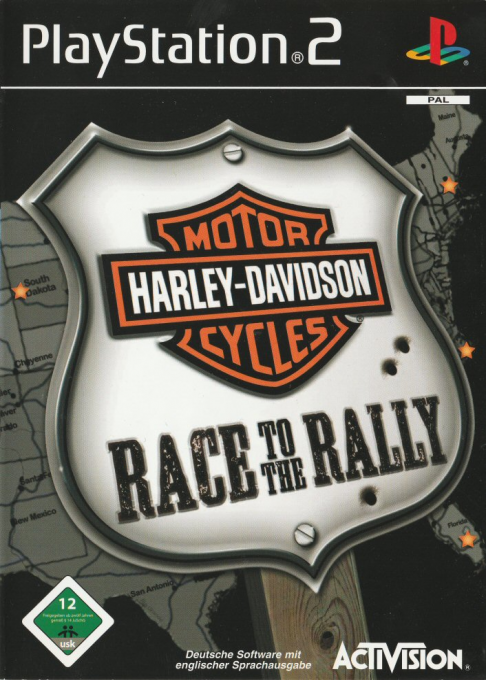 Harley-davidson - Race To The Rally — box-2D (DE)