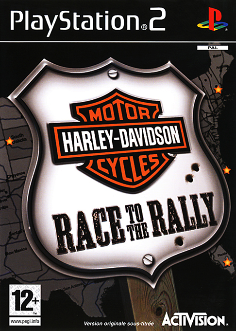 Harley-davidson - Race To The Rally — box-2D (FR)