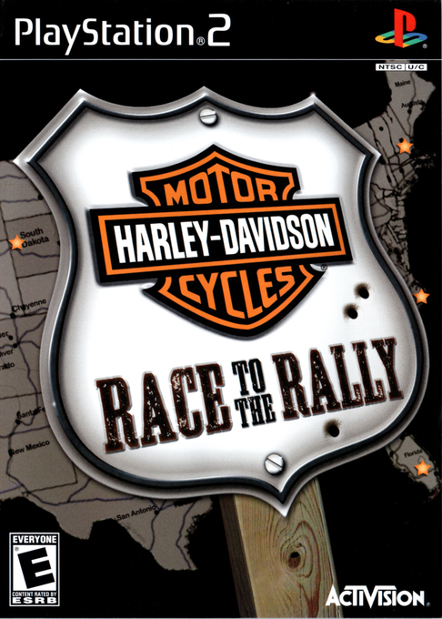 Harley-davidson - Race To The Rally box art