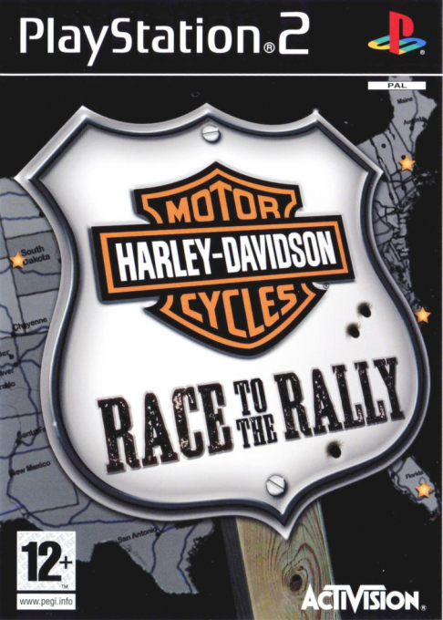 Harley-davidson - Race To The Rally — box-2D (EU)