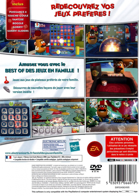 Hasbro Family Game Night — box-2D-back (FR)