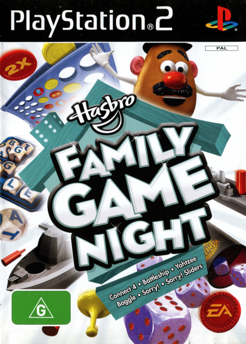Hasbro Family Game Night — box-2D (AU)