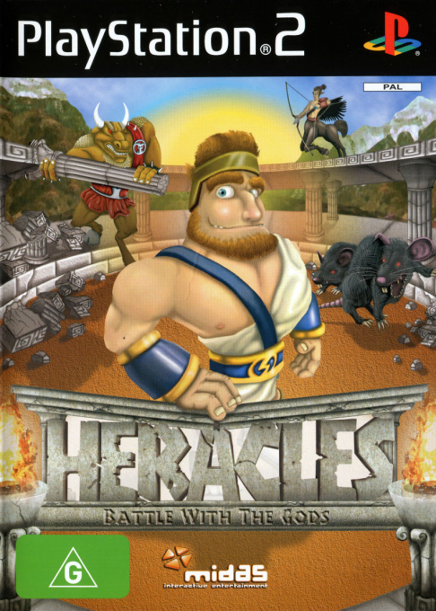 Heracles - Battle With The Gods — box-2D (AU)