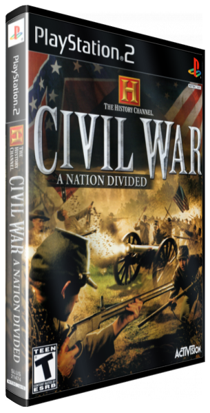 History Channel - Civil War - A Nation Divided, The — box-3D (US)