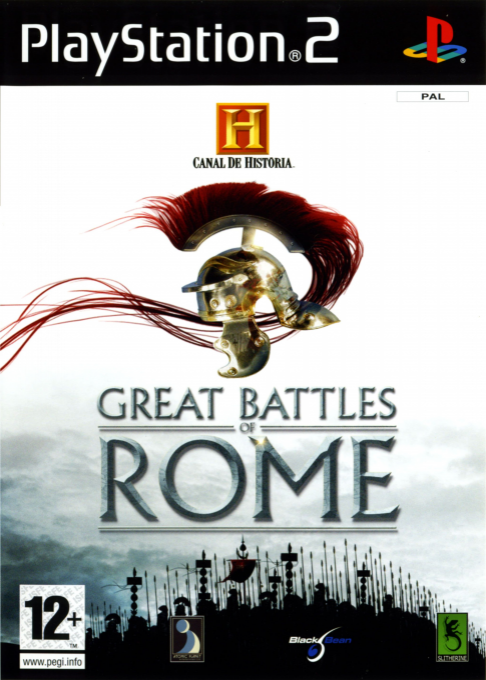 History Channel - Great Battles Of Rome, The box art