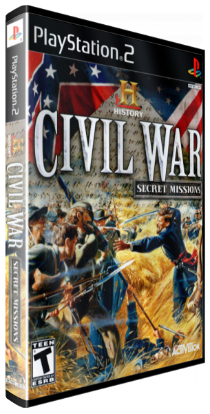History Channel - Civil War - Secret Missions, The — box-3D (US)