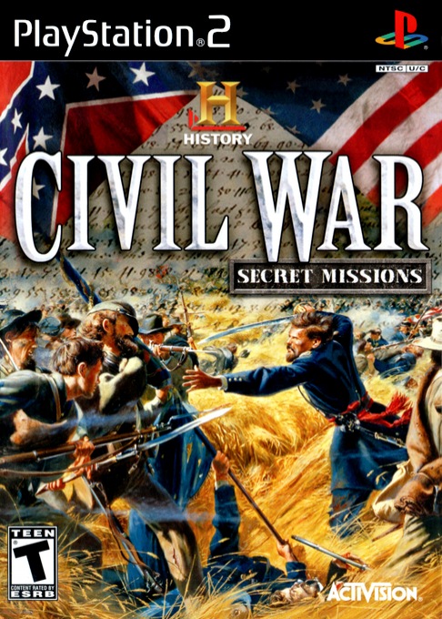 History Channel - Civil War - Secret Missions, The box art