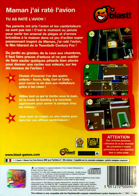 Home Alone — box-2D-back (FR)