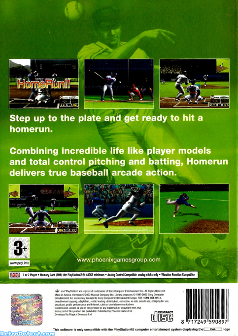 Home Run — box-2D-back (EU)