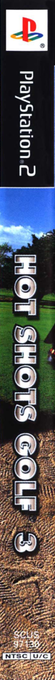 Hot Shots Golf 3 — box-2D-side (US)