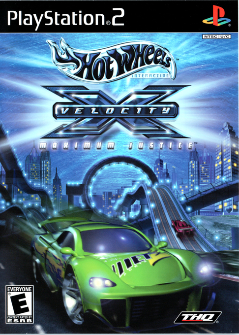 Hot Wheels - Velocity X - Maximum Justice box art