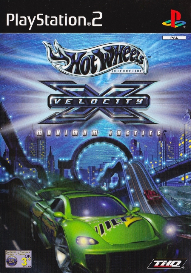 Hot Wheels - Velocity X - Maximum Justice — box-2D (EU)