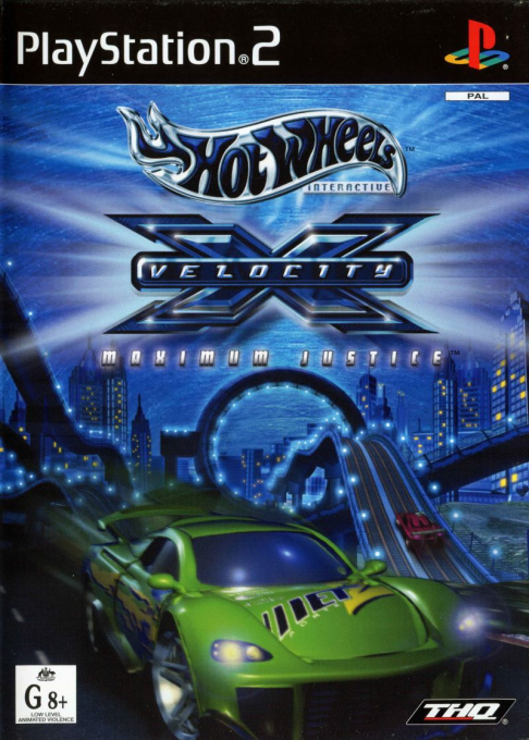 Hot Wheels - Velocity X - Maximum Justice — box-2D (AU)
