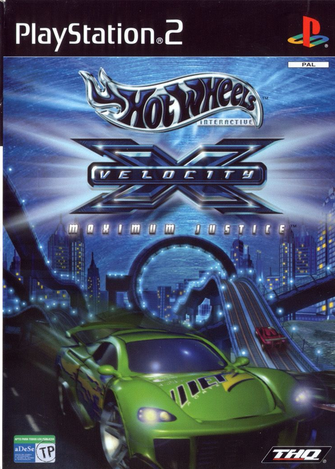 Hot Wheels - Velocity X - Maximum Justice — box-2D (SP)