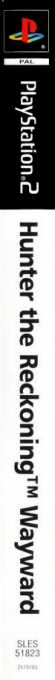Hunter - The Reckoning - Wayward — box-2D-side (FR)