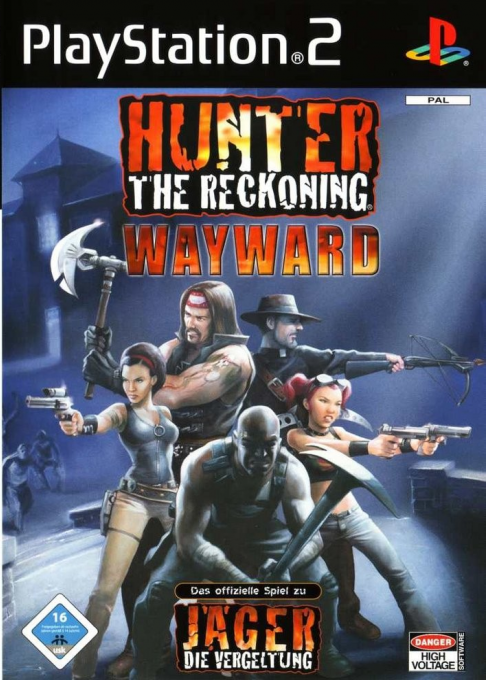 Hunter - The Reckoning - Wayward — box-2D (DE)
