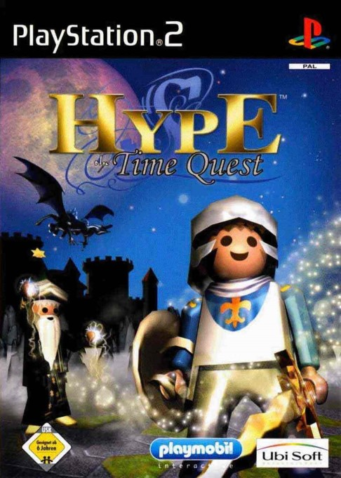 Hype - The Time Quest — box-2D (DE)