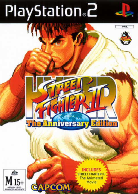 Hyper Street Fighter 2 - The Anniversary Edition — box-2D (AU)