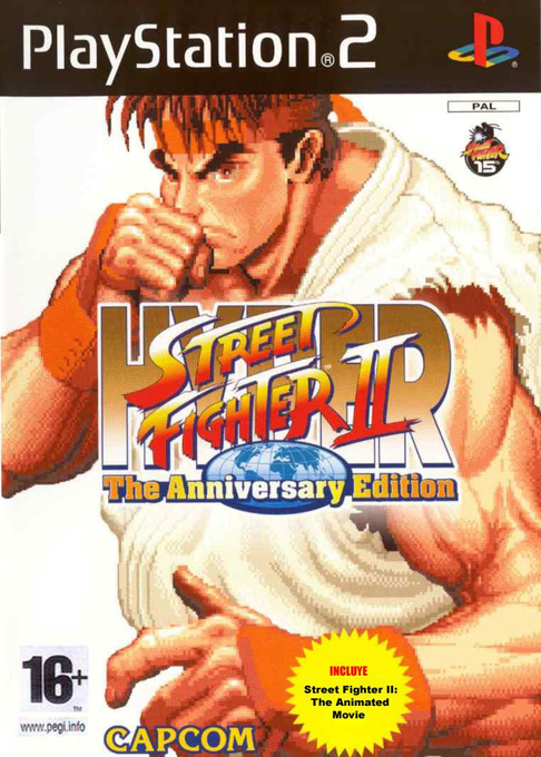 Hyper Street Fighter 2 - The Anniversary Edition — box-2D (SP)