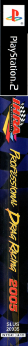 Ihra Professional Drag Racing 2005 — box-2D-side (US)