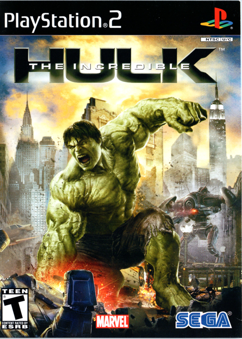 Incredible Hulk, The box art