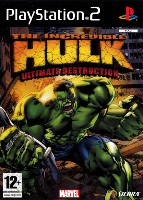 Incredible Hulk - Ultimate Destruction, The — box-2D (EU)