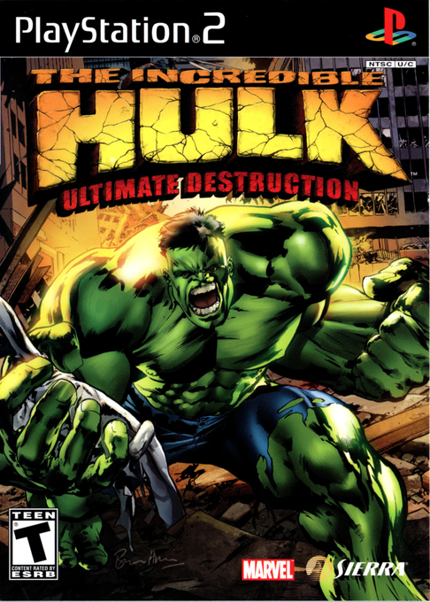 Incredible Hulk - Ultimate Destruction, The box art