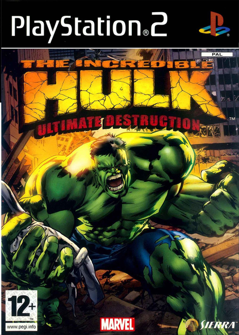 Incredible Hulk - Ultimate Destruction, The — box-2D (SP)