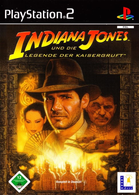 Indiana Jones and the Emperor's Tomb — box-2D (DE)