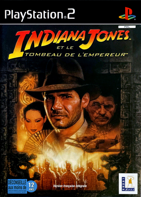 Indiana Jones and the Emperor's Tomb — box-2D (FR)