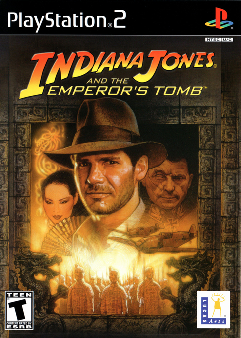 Indiana Jones and the Emperor's Tomb box art
