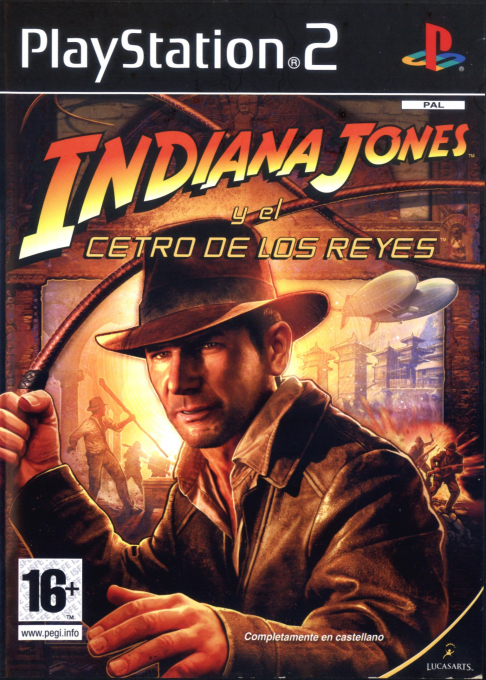Indiana Jones And The Staff Of Kings — box-2D (SP)