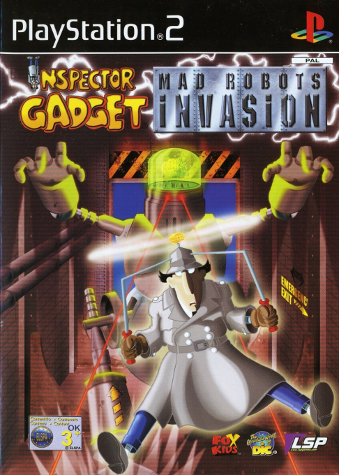 Inspector Gadget - Mad Robots Invasion box art