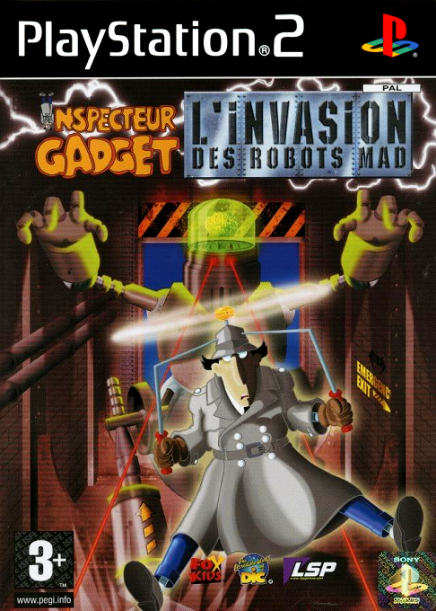 Inspector Gadget - Mad Robots Invasion — box-2D (FR)