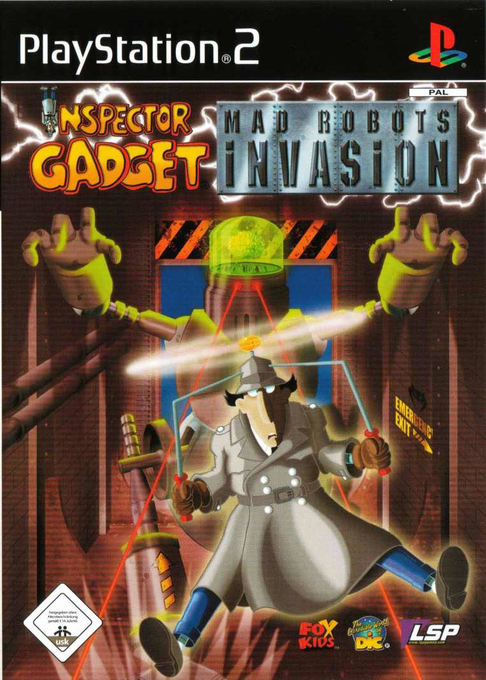 Inspector Gadget - Mad Robots Invasion — box-2D (DE)