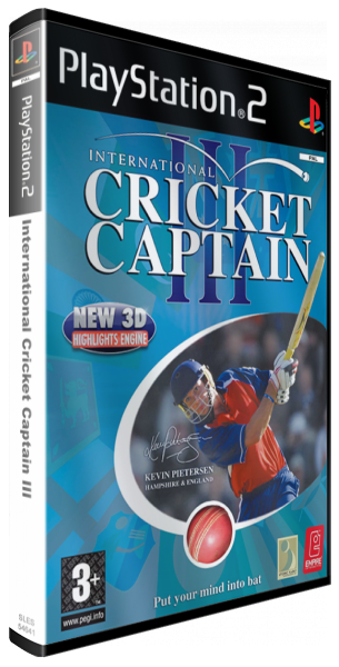 International Cricket Captain 3 — box-3D (EU)