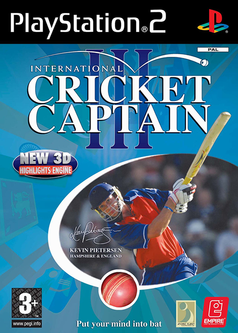 International Cricket Captain 3 box art
