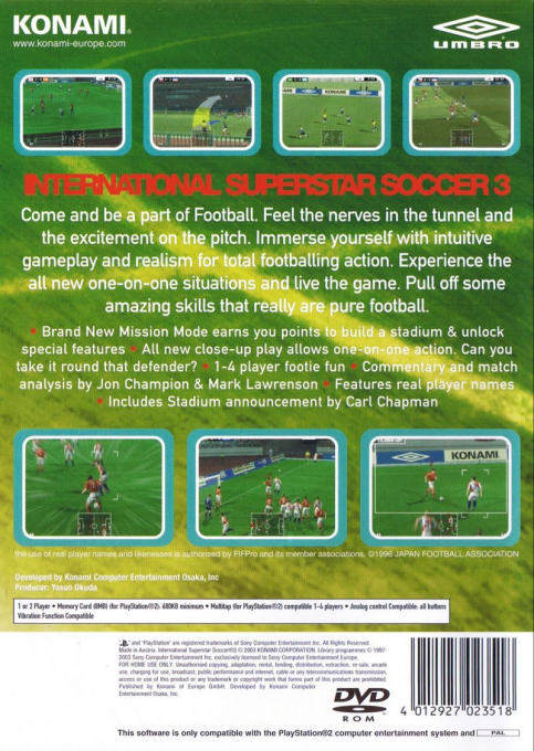 International Superstar Soccer 3 — box-2D-back (EU)