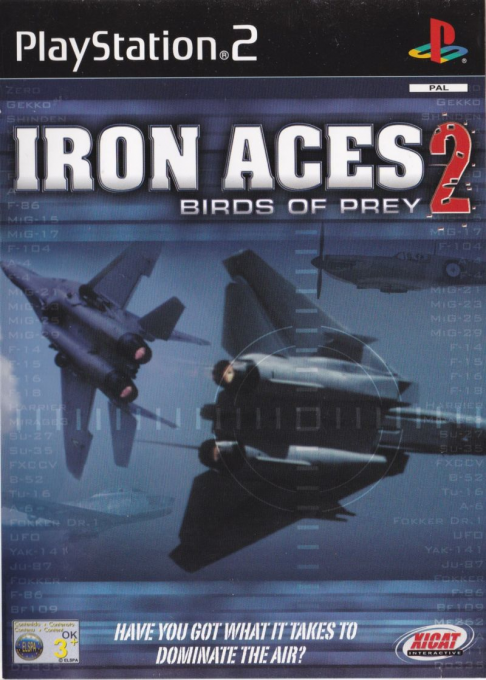 Iron Aces 2 - Birds Of Prey box art